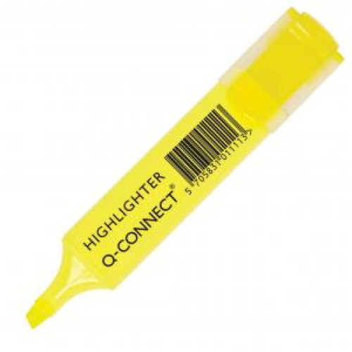 Zvýrazňovač Q-CONNECT žltý Zvýrazňovač Q-CONNECT žltý