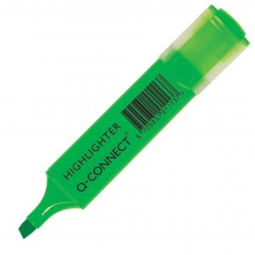 Zvýrazňovač Q-CONNECT zelený Zvýrazňovač Q-CONNECT zelený
