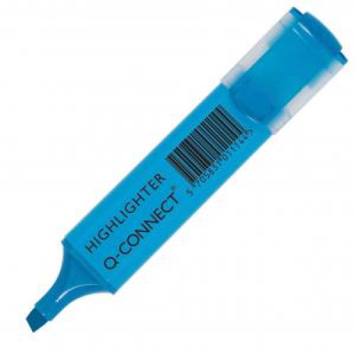 Zvýrazňovač Q-CONNECT modrý Zvýrazňovač Q-CONNECT modrý