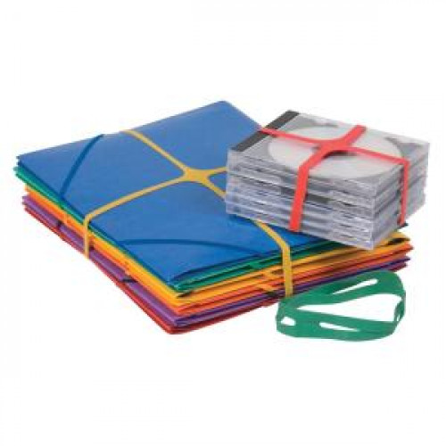 Gumičky balíkové Q-CONNECT 100x11 mm mix farieb 100g Gumičky balíkové Q-CONNECT 100x11 mm mix farieb 100g