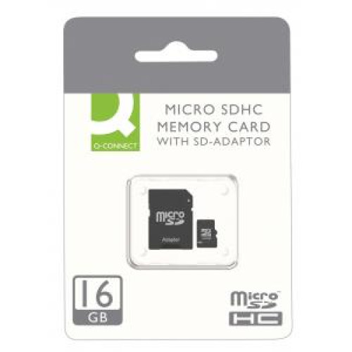 Pamäťová karta micro SDHC Q-CONNECT 16 GB Pamäťová karta micro SDHC Q-CONNECT 16 GB