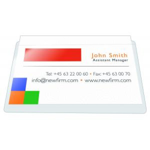 Samolepiace vrecko vizitkové s otvorom zhora Q-CONNECT 56x93mm 100ks Samolepiace vrecko vizitkové s otvorom zhora Q-CONNECT 56x93mm 100ks