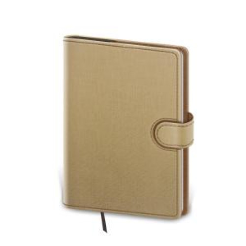 Diár Flip denný A5 14,3x20,5cm béžovo/hnedý 2024 Diár Flip denný A5 14,3x20,5cm béžovo/hnedý 2024