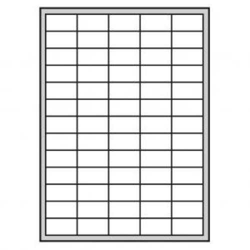 Etikety univerzálne 38x21,2mm Agipa A4 100 hárkov Etikety univerzálne 38x21,2mm Agipa A4 100 hárkov