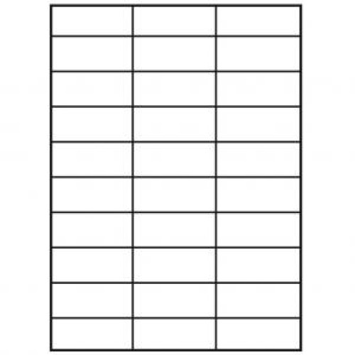 Etikety univerzálne 70x29,7mm Agipa A4 100 hárkov