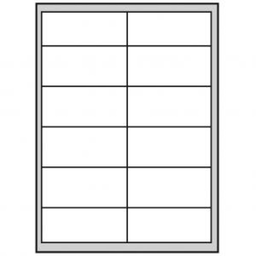 Etikety univerzálne 97x42,4mm Agipa A4 100 hárkov Etikety univerzálne 97x42,4mm Agipa A4 100 hárkov