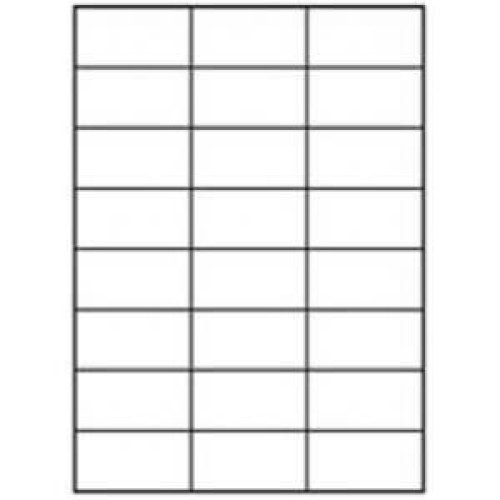 Etikety univerzálne odnímateľné 70x37mm Agipa A4 100 hárkov Etikety univerzálne odnímateľné 70x37mm Agipa A4 100 hárkov