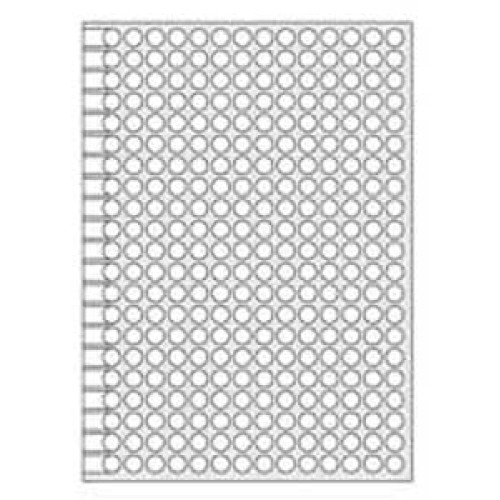 Etikety kruhové 8mm Agipa A5 biele Etikety kruhové 8mm Agipa A5 biele