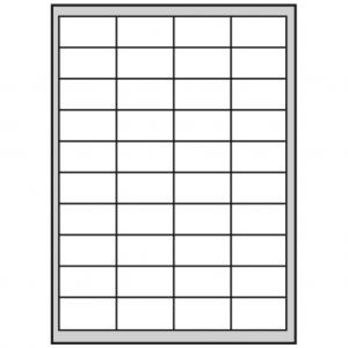 Etikety univerzálne 48,5x25,4mm Agipa A4 100 hárkov Etikety univerzálne 48,5x25,4mm Agipa A4 100 hárkov