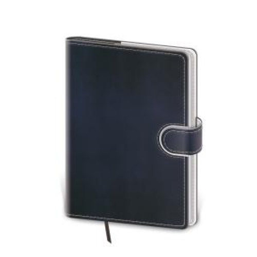 Diár Flip týždenný vreckový 9x14cm - modro/biely 2024