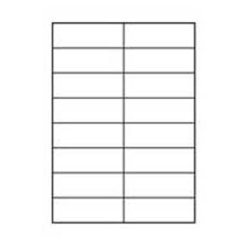 Etikety laser 105x37mm Agipa A4 100 hárkov