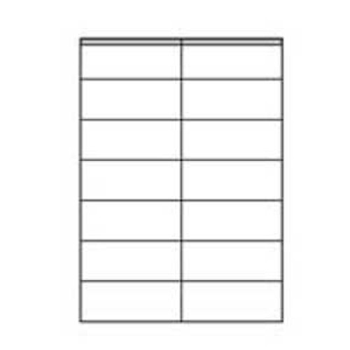 Etikety laser 105x42mm Agipa A4 100 hárkov