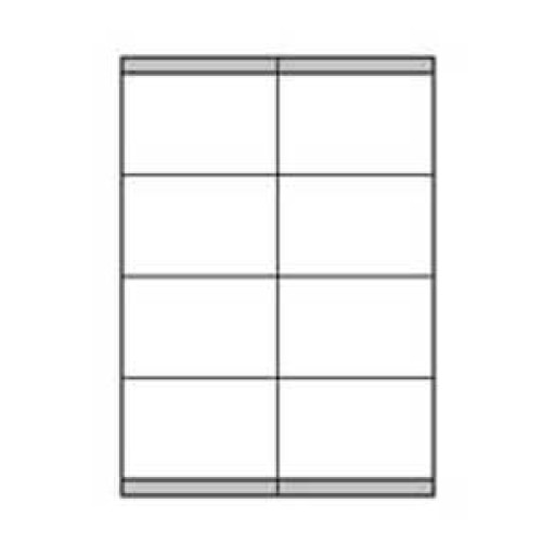 Etikety laser 105x72mm Agipa A4 100 hárkov