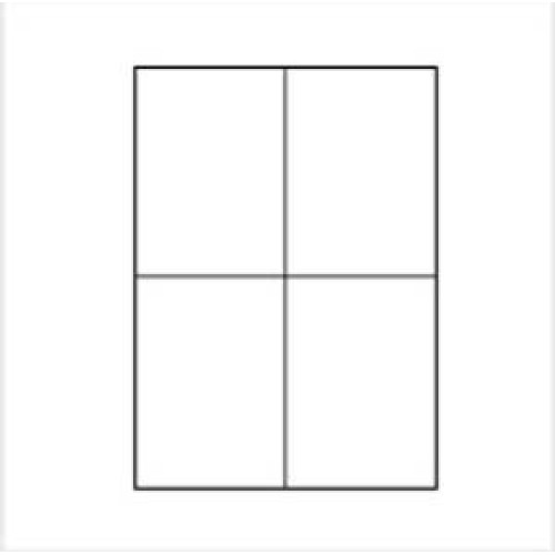 Etikety univerzálne 105x148,5mm Etibox A4 100 hárkov Etikety univerzálne 105x148,5mm Etibox A4 100 hárkov