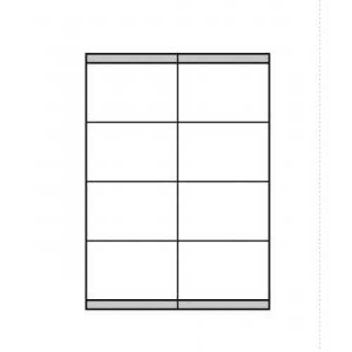 Etikety univerzálne 105x70mm Etibox A4 100 hárkov Etikety univerzálne 105x70mm Etibox A4 100 hárkov
