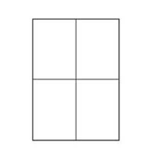 Etikety univerzálne odnímateľné 105x148mm Agipa A4 100 hárkov Etikety univerzálne odnímateľné 105x148mm Agipa A4 100 hárkov