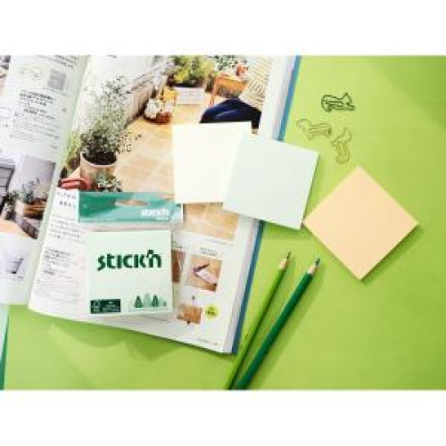 Samolepiaci bloček 76x76mm mix pastelových farieb 3x50 lístkov Samolepiaci bloček 76x76mm mix pastelových farieb 3x50 lístkov