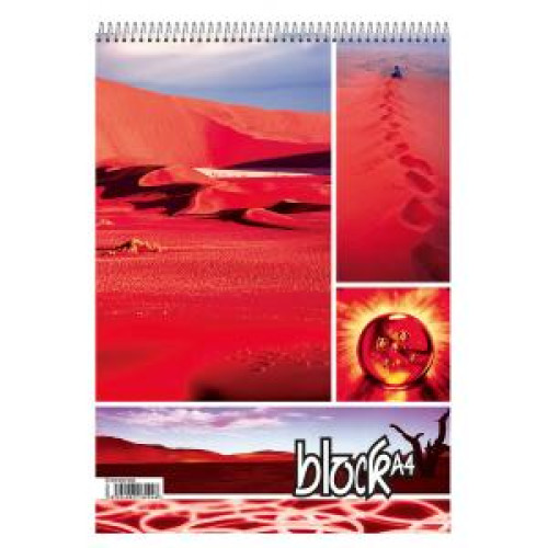 Blok poznámkový Krpa A4 50 listov linajkový horná špirála Blok poznámkový Krpa A4 50 listov linajkový horná špirála