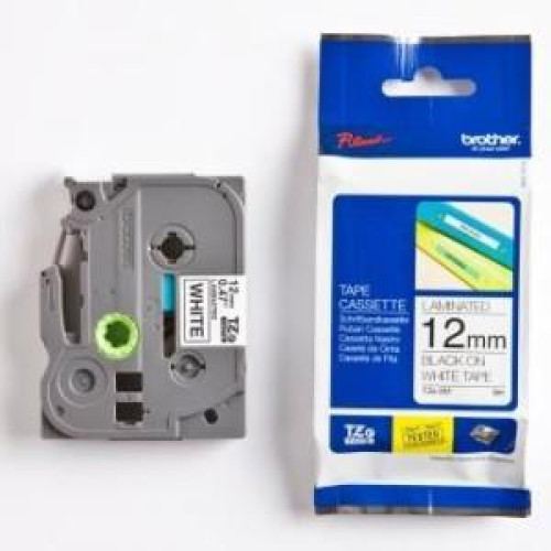 Samolepiaca páska Brother TZe-S231 12 mm biela/čierna Samolepiaca páska Brother TZe-S231 12 mm biela/čierna