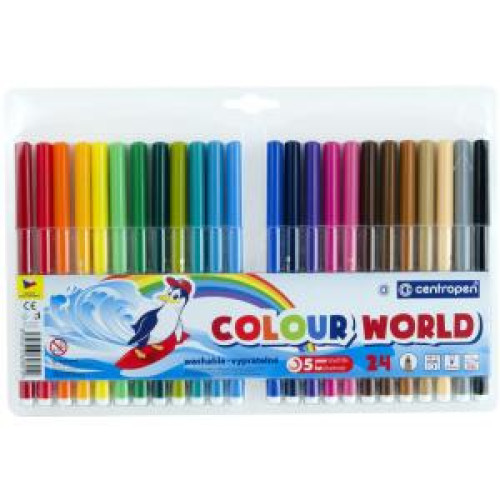 Sada popisovačov Centropen 7550/24S Sada popisovačov Centropen 7550/24S