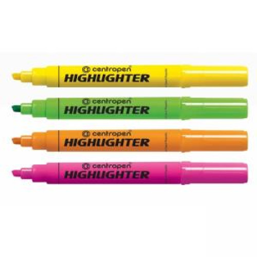 Sada zvýrazňovačov Centropen 8552/4S (8852) Sada zvýrazňovačov Centropen 8552/4S (8852)