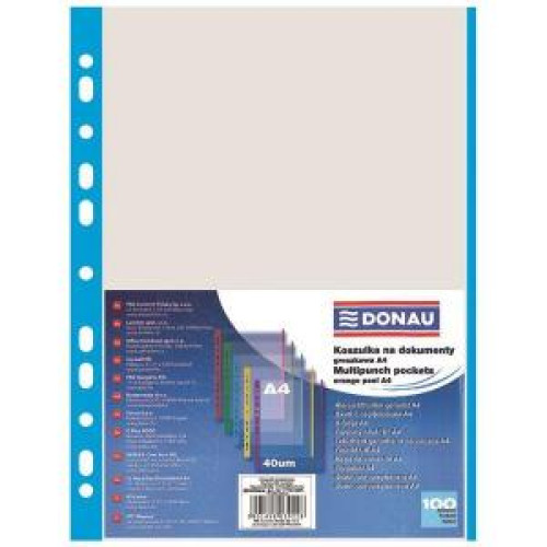 Euroobal DONAU A4 40mic s modrým okrajom Euroobal DONAU A4 40mic s modrým okrajom
