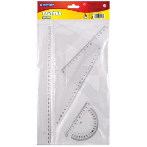 Rysovacia súprava pravítiek veľká 9500 Rysovacia súprava pravítiek veľká 9500