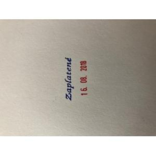 Pečiatka Colop S 160/L2 ZAPLATENÉ Pečiatka Colop S 160/L2 ZAPLATENÉ