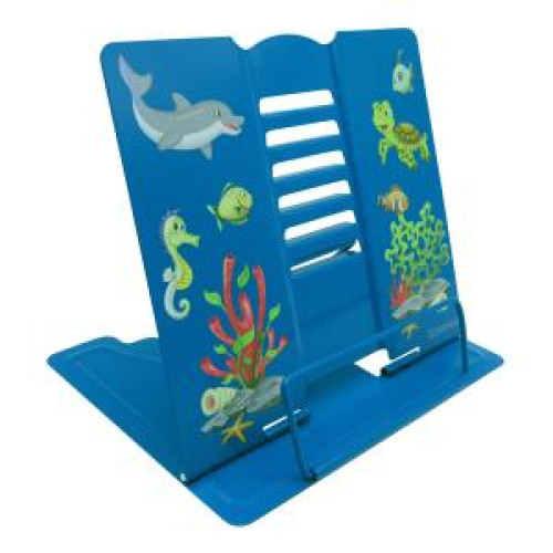 Stojan na knihy DONAU kovový zvieratká modrý Stojan na knihy DONAU kovový zvieratká modrý