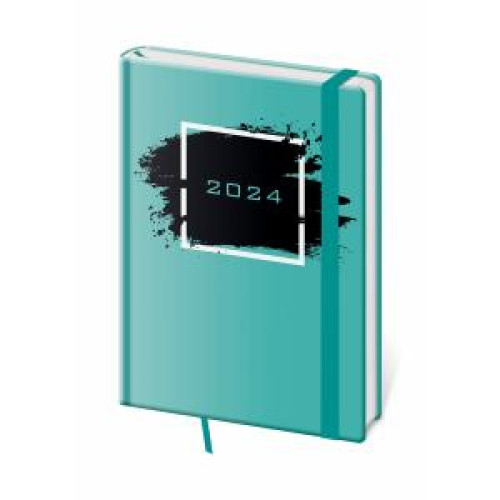 Diár Vario týždenný A5 14,3x20,5cm s gumičkou Patch 2024 Diár Vario týždenný A5 14,3x20,5cm s gumičkou Patch 2024