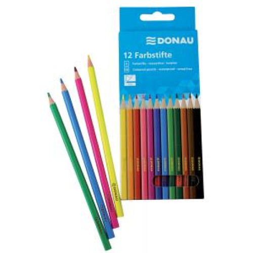 Farbičky DONAU 12 farebné Farbičky DONAU 12 farebné