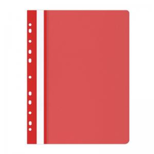 Rýchloviazač PP s eurodierovaním matný červený Rýchloviazač PP s eurodierovaním matný červený