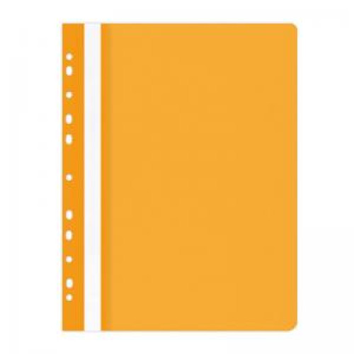 Rýchloviazač PP s eurodierovaním matný oranžový Rýchloviazač PP s eurodierovaním matný oranžový
