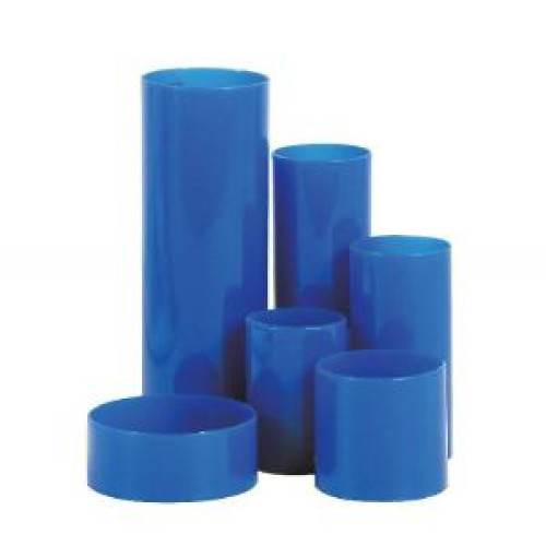 Stojan na perá Polytube modrý Stojan na perá Polytube modrý