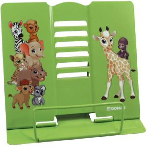 Stojan na knihy DONAU kovový zvieratká zelený Stojan na knihy DONAU kovový zvieratká zelený