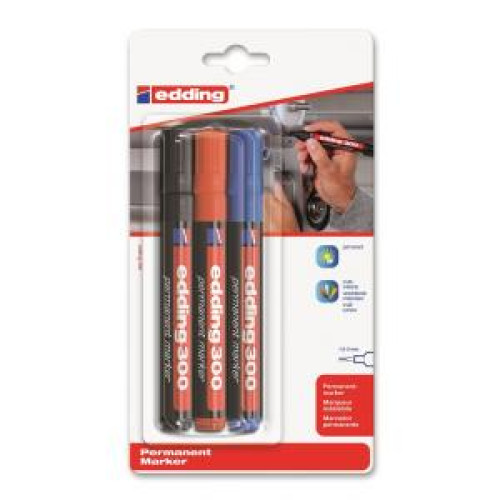 Sada popisovačov edding 300 3ks v blistri Sada popisovačov edding 300 3ks v blistri