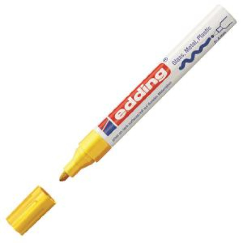 Lakový popisovač edding 750 žltý Lakový popisovač edding 750 žltý