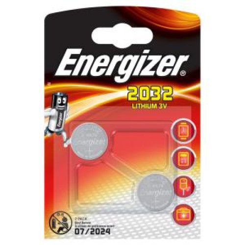 Batéria Energizer CR2032 gombíková 2ks Batéria Energizer CR2032 gombíková 2ks