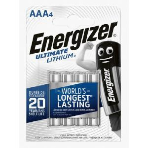 Batéria Energizer Lithium FR03/4 ks v balení Batéria Energizer Lithium FR03/4 ks v balení