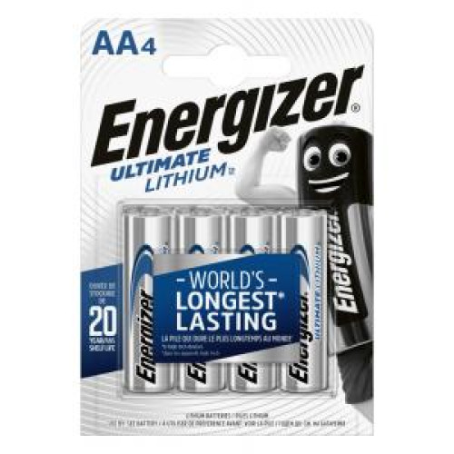 Batéria Energizer Lithium FR6/4 ks v balení Batéria Energizer Lithium FR6/4 ks v balení
