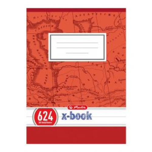 Zošit Herlitz 624 A6 linajkový 70g/m2 Zošit Herlitz 624 A6 linajkový 70g/m2