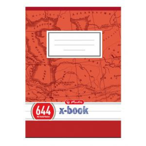 Zošit Herlitz 644 A6 linajkový 70g/m2 Zošit Herlitz 644 A6 linajkový 70g/m2