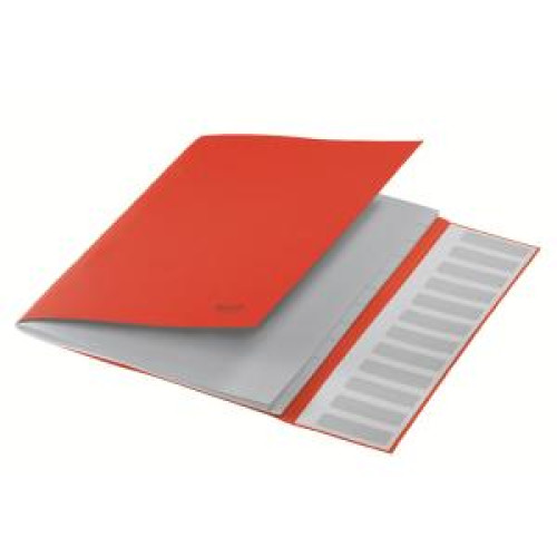 Triediaca kniha 12 Leitz Recycle červená Triediaca kniha 12 Leitz Recycle červená