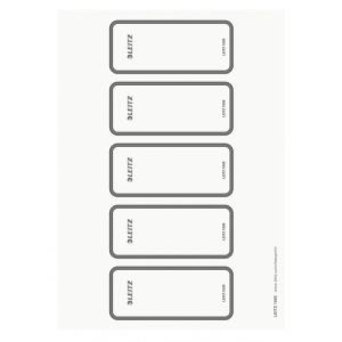 Chrbtový štítok potláčatelné samolepiaci pre zakladače WOW