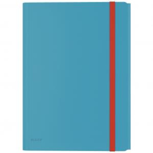 Plastový obal s gumičkou Leitz Cosy hebký s vnútorným vreckom kľudný modrý Plastový obal s gumičkou Leitz Cosy hebký s vnútorným vreckom kľudný modrý