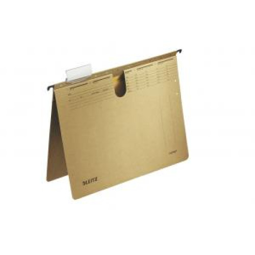 Závesný obal Leitz ALPHA s rýchloviazačom hnedý Závesný obal Leitz ALPHA s rýchloviazačom hnedý