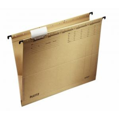 Závesný obal Leitz ALPHA s bočnicami hnedý Závesný obal Leitz ALPHA s bočnicami hnedý