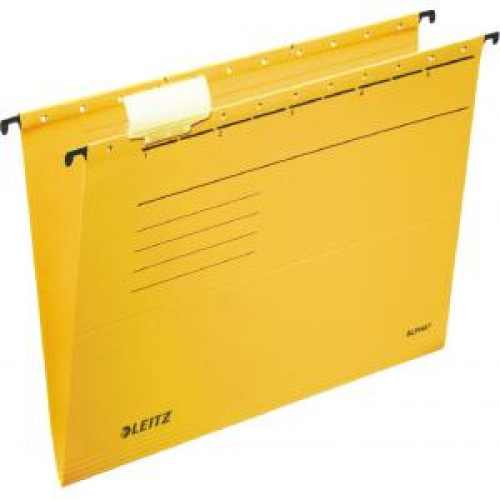 Závesný obal Leitz ALPHA žltý Závesný obal Leitz ALPHA žltý