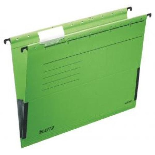 Závesný obal Leitz ALPHA s bočnicami zelený Závesný obal Leitz ALPHA s bočnicami zelený