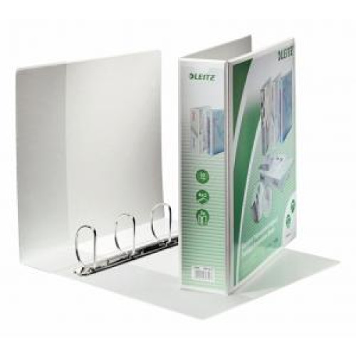 Zakladač prezentačný Leitz 7,7cm 4D-krúžkový A4 MAXI biely Zakladač prezentačný Leitz 7,7cm 4D-krúžkový A4 MAXI biely